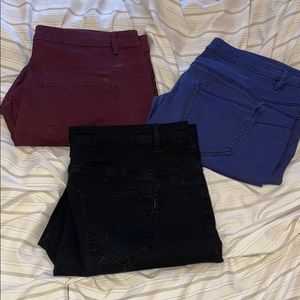 Joe Boxer Push Up Skinny Jeans